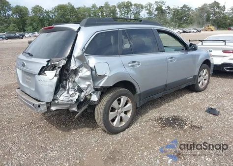 2012 Subaru Outback 2.5I Premium из США, поврежденный, VIN 4S4BRBCC9C3291161